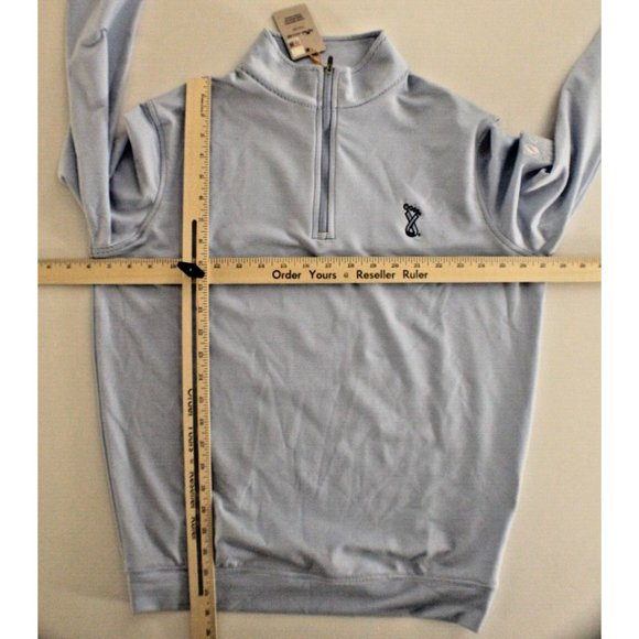 Peter Millar Crown Sport Perth Performance Pullover Gilead Sciences Size S NWT - Picture 3 of 7
